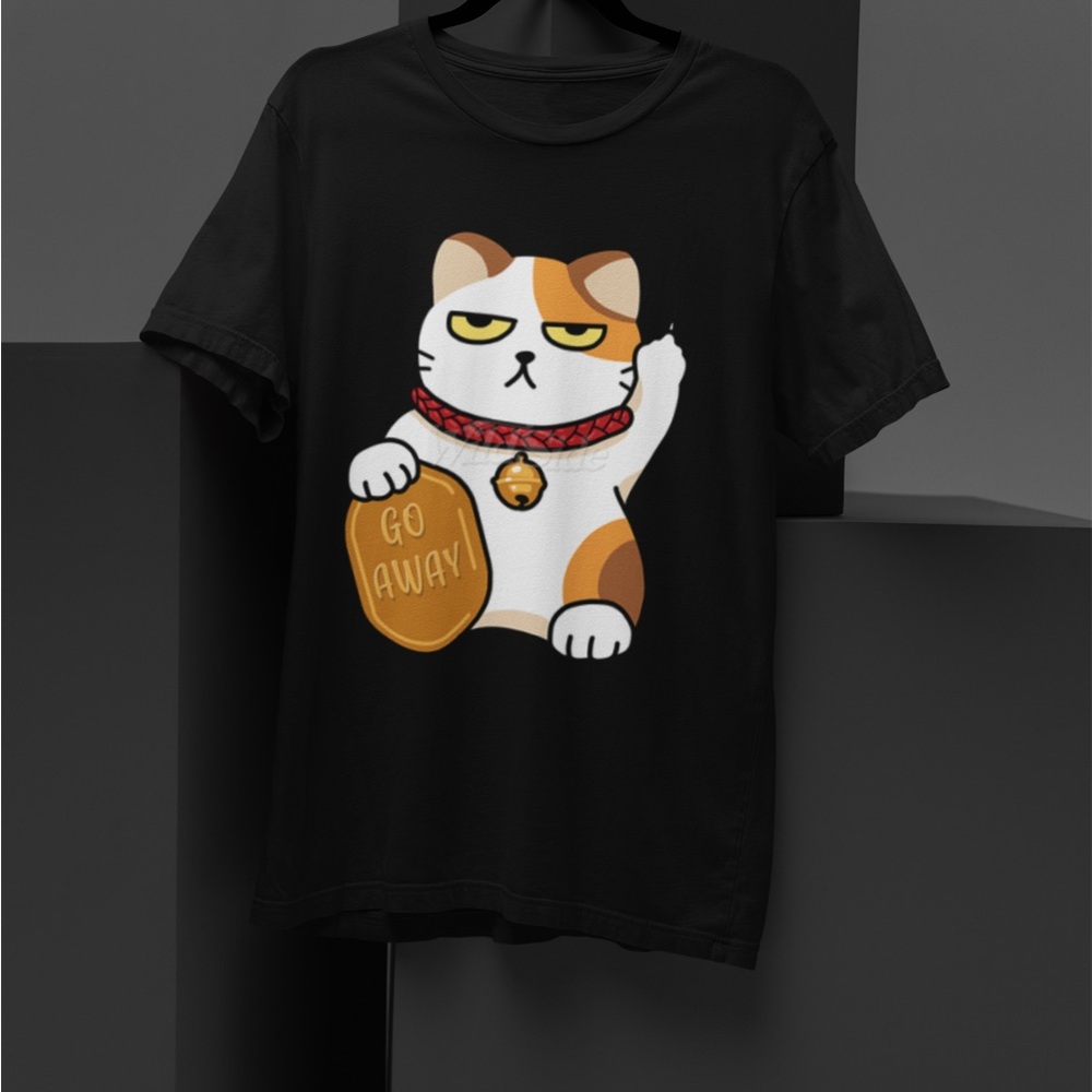Funny Go Away Cat Graphic - Picture 3 of 3